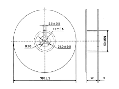 貼片型編帶包裝規格